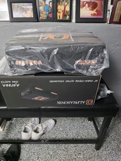 1200 Watt Sub And Amp Combo ALPHASONIK 