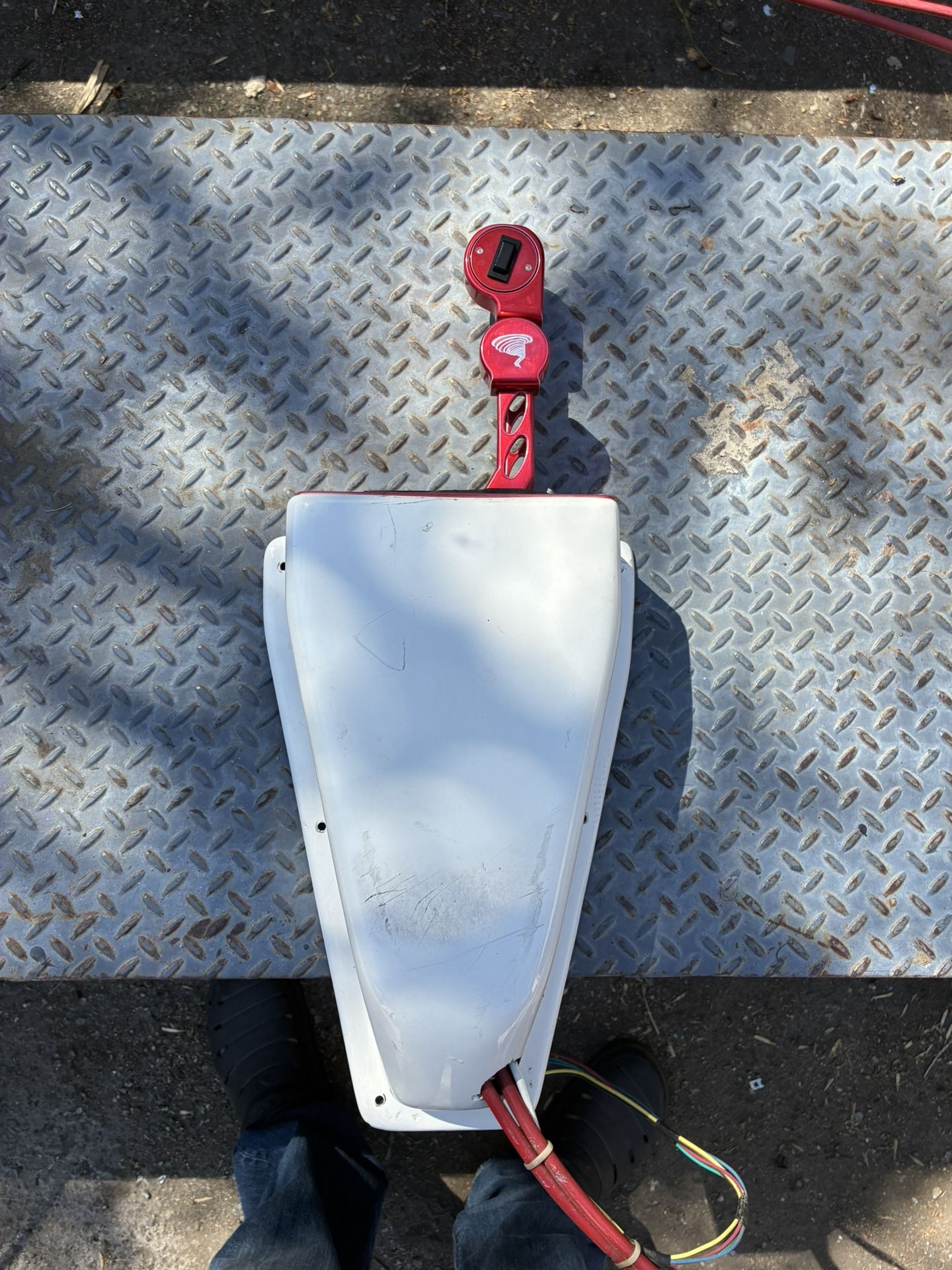 Boat Throttle With 14ft Cable
