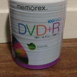 DVD+R 100 Pack