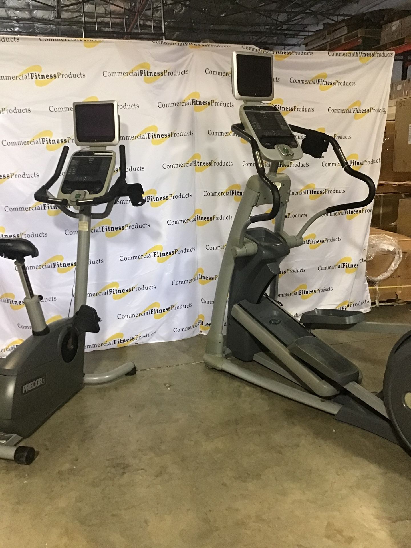 Precor used Elliptical And Bike