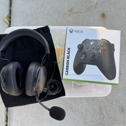 Xbox Controller & Headset !