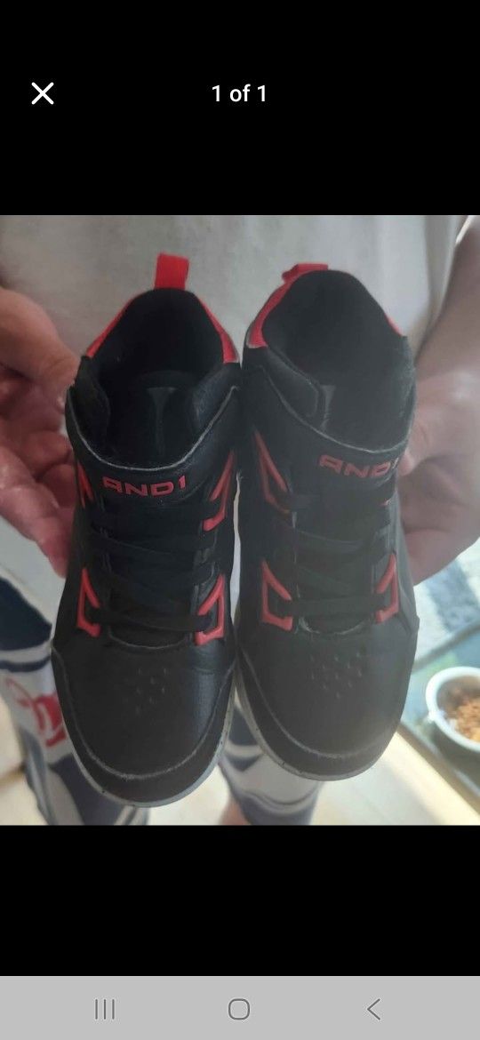 Boys And1 Basketball Shoes Size 12