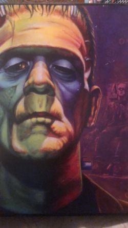 Frankenstein canvas