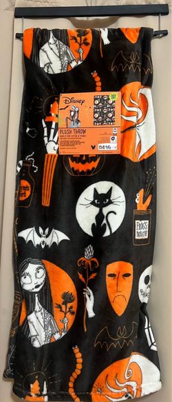 Nightmare before Christmas plush throw