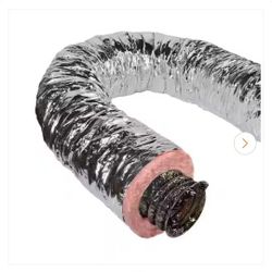 Insulated Flexible Duct. Conducto Flexible Y Aislado