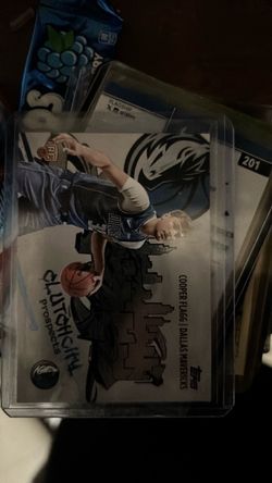 Cooper Flagg Topps RC Dallas Mavericks Basketball Card