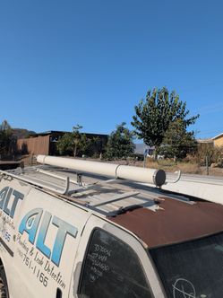 Ladder rack for van