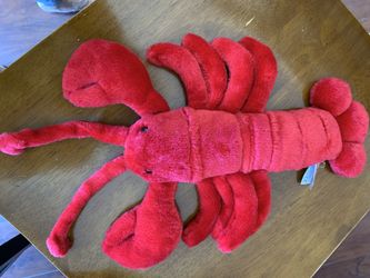 Vintage Aurora Lobster Stuffed Animal 