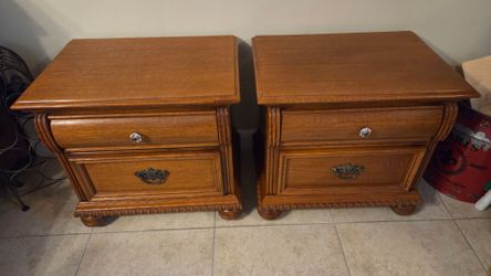 Night stands - solid wood