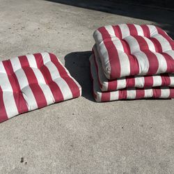 4 Chair Cushions