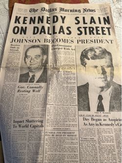 President Kennedy's assassination