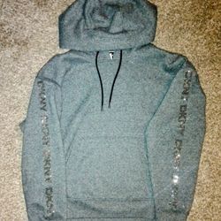 DKNY Swarovski Crystal Sweatshirt