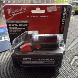 Milwaukee m18 8.0 HO battery