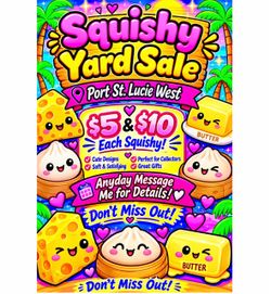 Squishy sale in Port St. Lucie west toys squishies