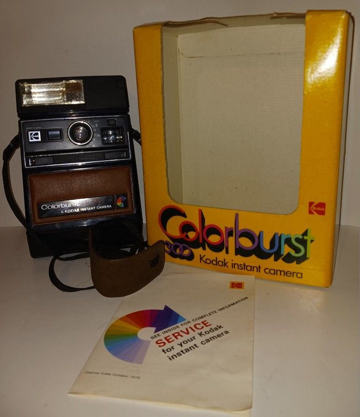 Polaroid Camera In Box