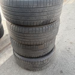 Used set Dunlop sp sport 225/50/18