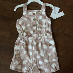 Little girl clothes size 2t summer romper Calvin Klein