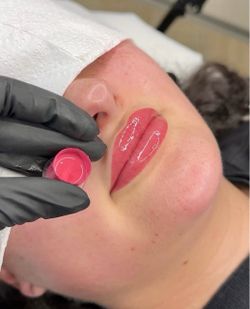 Permanent lip color