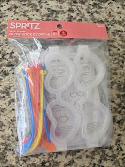 Spritz Glow Stick Eyewear Party Favors 6 piece