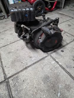 2 motors.   Predator 80cc/ vanguard 169cc