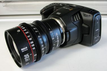 BLACKMAGIC POCKET CINEMA CAMERA 6K WITH TWO LENSES