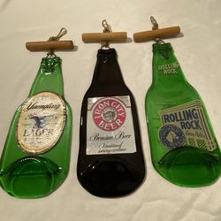 Hand Crafted Beer Bottle Set 