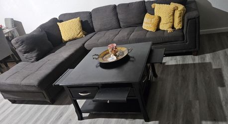 Espresso Wood Coffee Table