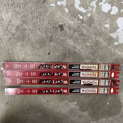 Multiple Toyota Wiper Inserts