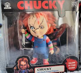 Chucky Glow In The Dark 4.5in Vinyl Figure