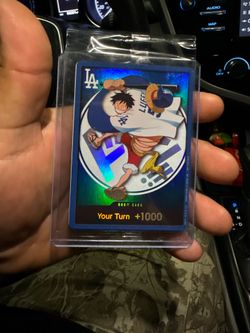Bandai One Piece CCG Don!! Card Monkey D. Luffy x Dodgers MLB