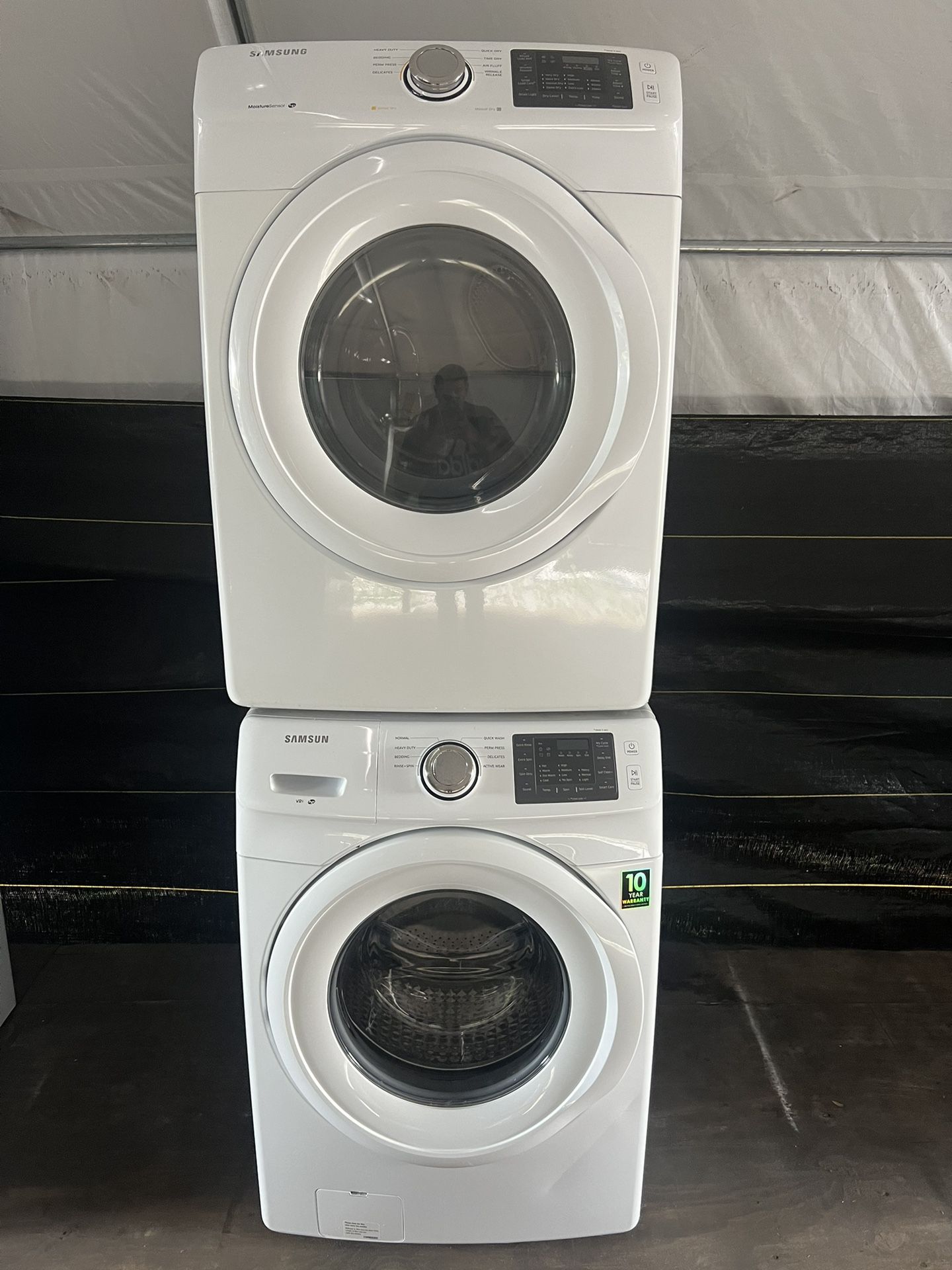 Samsung Washer&dryer Frontload Set   60 day warranty/ Located at:📍5415 Carmack Rd Tampa Fl 33610📍