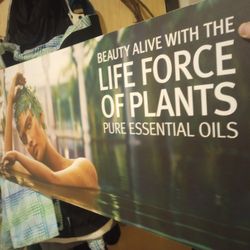 Aveda Advertisement Board 