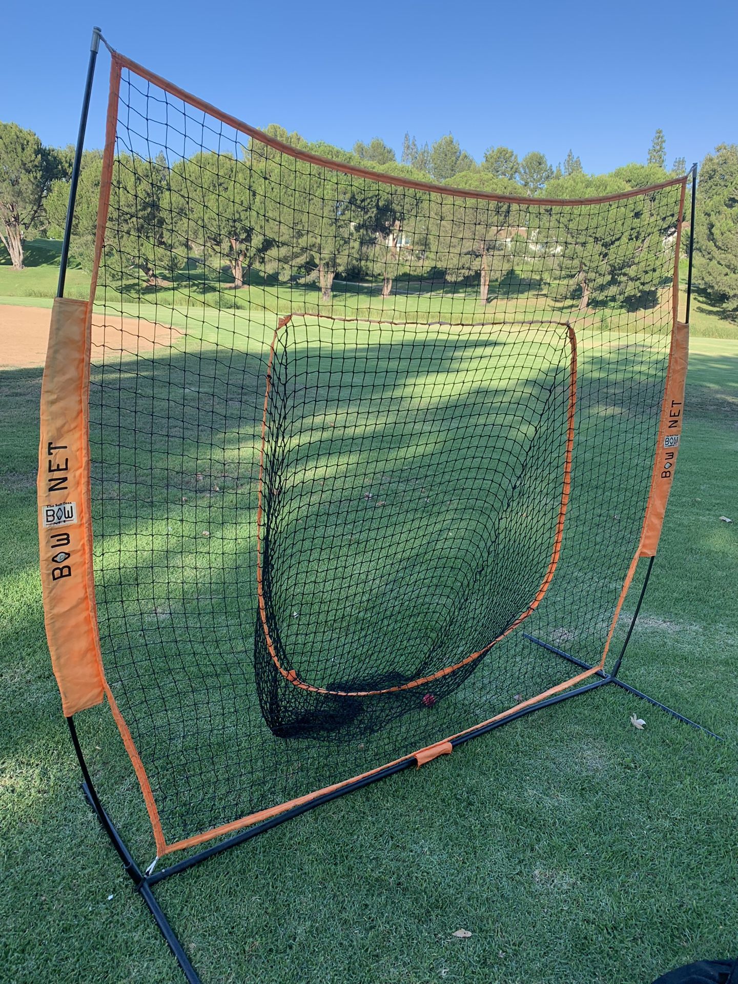 Baseball bow net