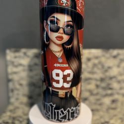 $20 49er Chicana Tumbler 