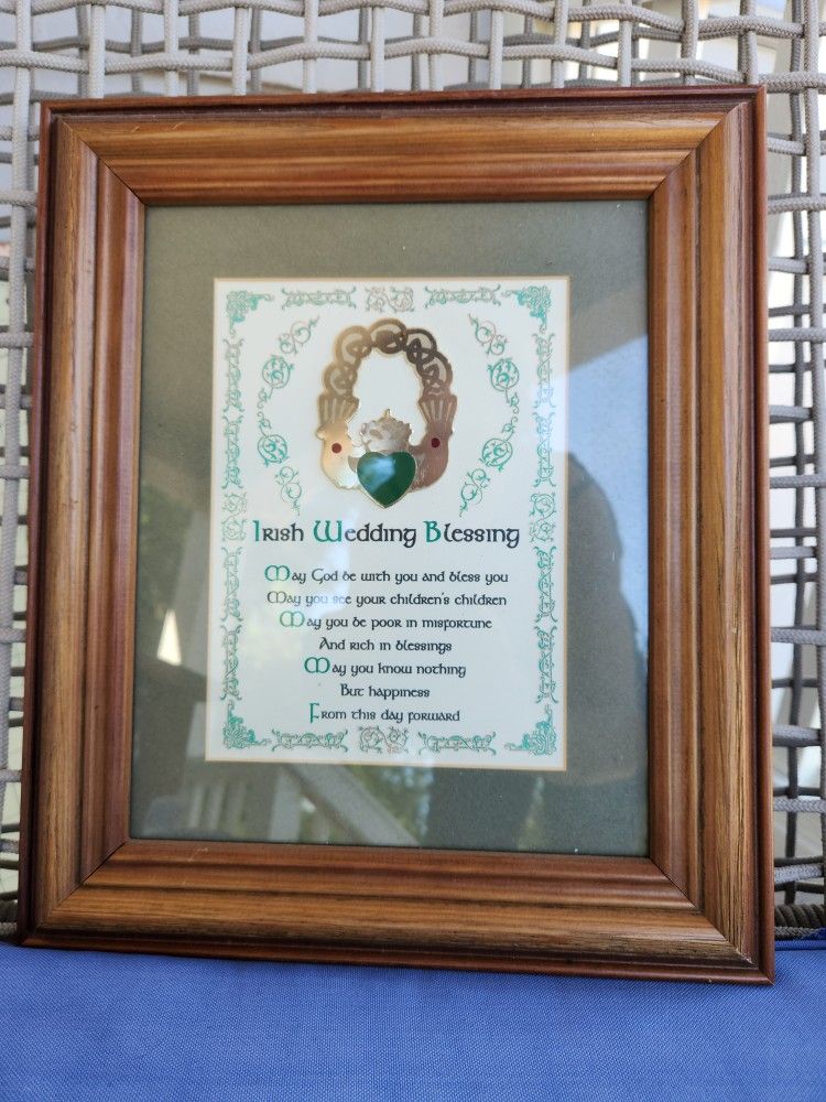 Wall Art - Irish Wedding prayer