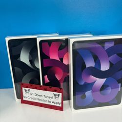 Apple Ipad Air 5 - Payments Available - Pay $5 Down To take It home 