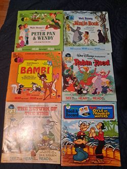 Disney Books With Records