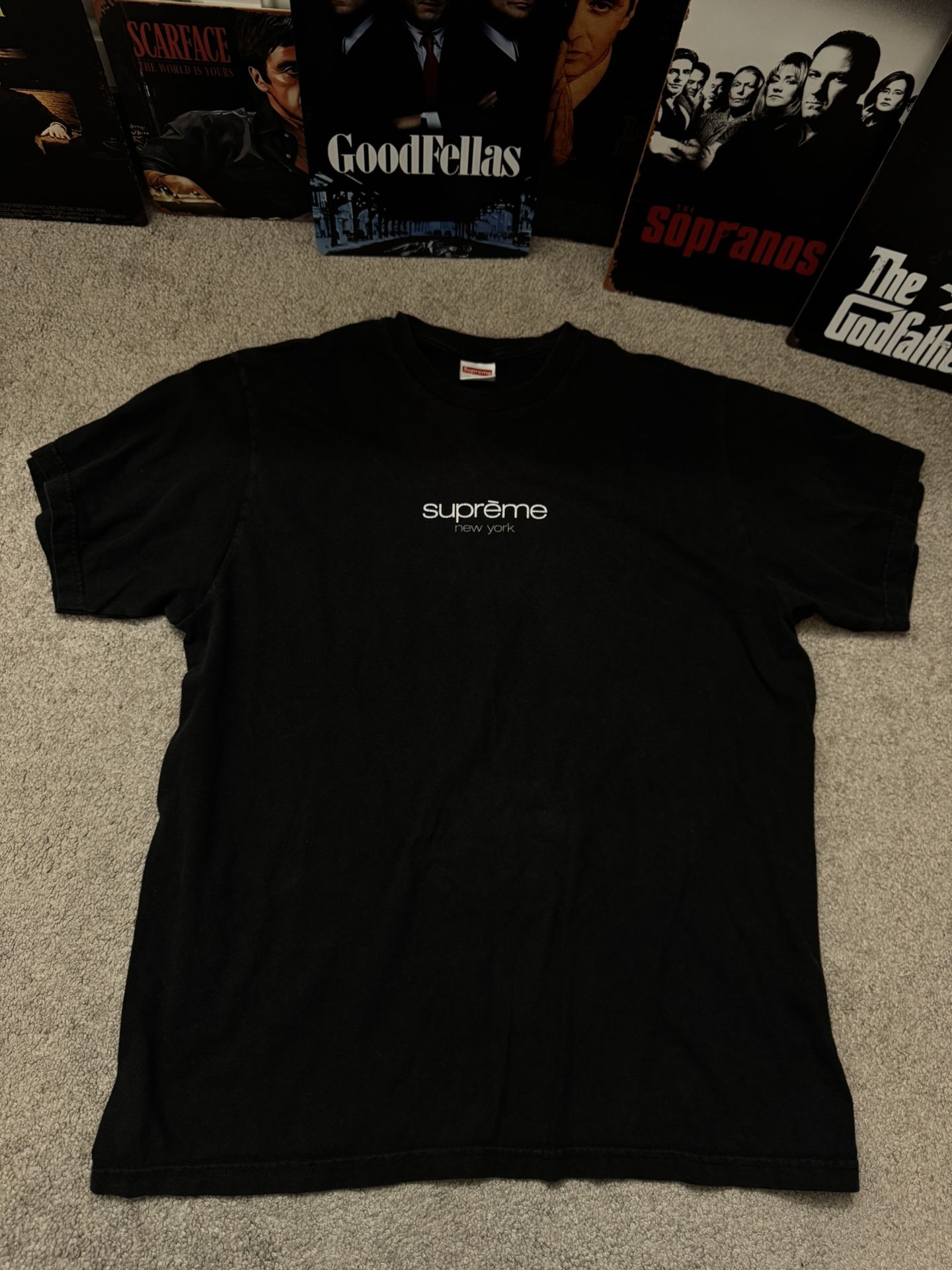 Supreme New York Classic Logo T Shirt