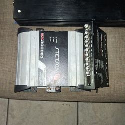 2 Amplifiers 1 3000 W Rms ,7 Band Pre Amplifier  And a  Db Series Amplifier 