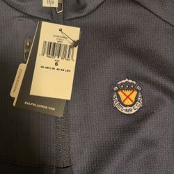 Ralph Lauren Navy Blue Size 6 Bel Air CC. Youth Sweater