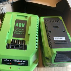 40V Lithium Battery And Charger
