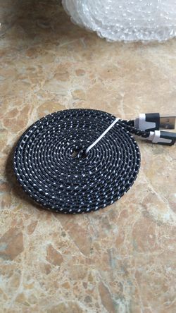 iPhone 5/6/7/8/X lightning USB charging cable (9ft)