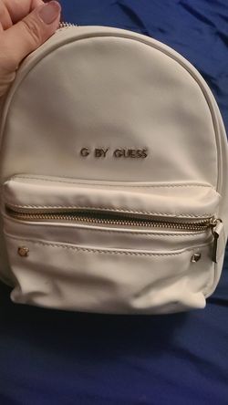 White Guess Backpack