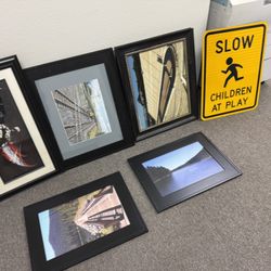 Pictures And Street Sign 5 Each 