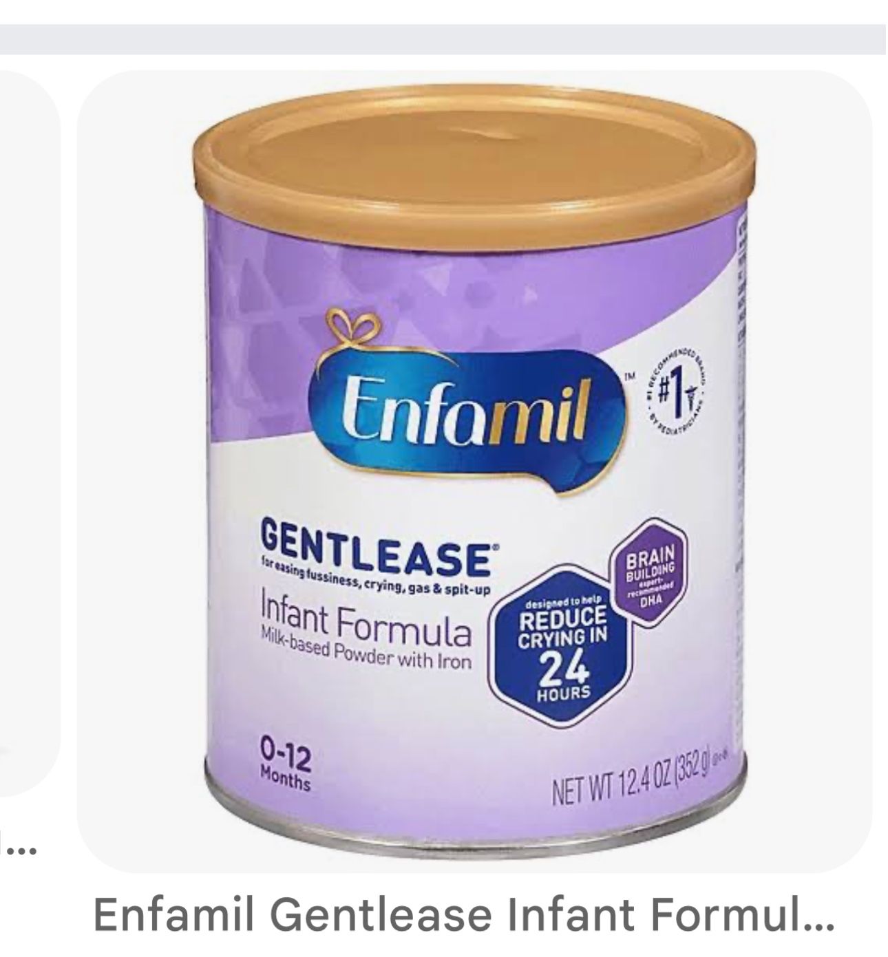 Enfamil Gentlease