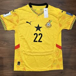 Ghana Black Stars National Team Kamaldeen Sulemana Soccer Football Jersey