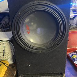 Alpine Amp & Subwoofer