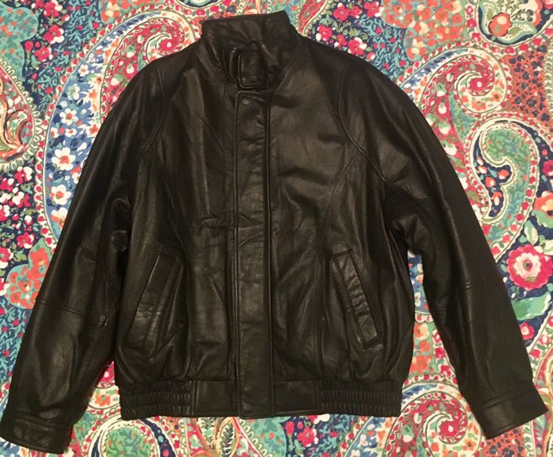 JOHN ASHFORD Leather Jacket