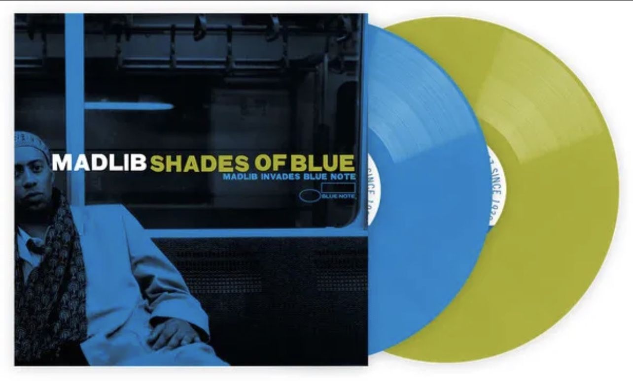 Madlib Shades Of Blue Invades Blue Note 2LP Blue Green Vinyl Sealed