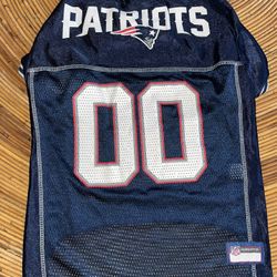 NFL Team Jersey New England Patriots Number 00 Mesh XL Pets First See Size Chart